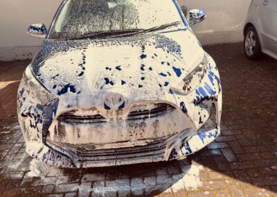 'Silver service' on a Toyota Yari's